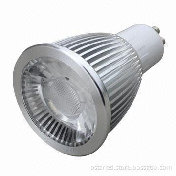 GU10 7W COB LED Spotlight with 840lm, CRI>80